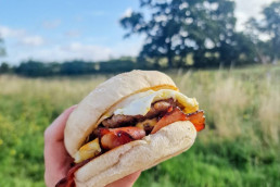 Rowleys breakfast sandwich